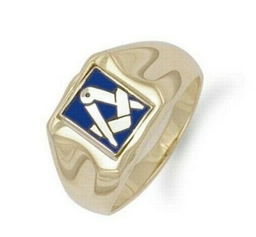 Gelbgold emaillierter - 9,