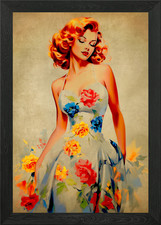 Vintage Pinup Girl No11
