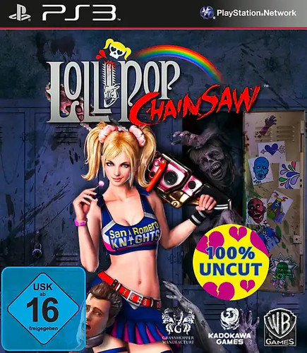 Lollipop chainsaw uncut - chainsaw, [uncut]