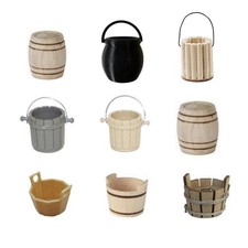 Miniatur Zuber Kübel