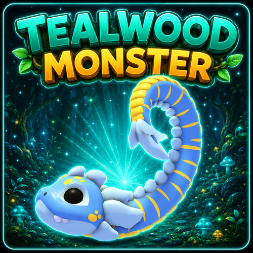 Tealwood monster - monster, (billig)
