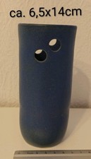 Vase Zweigvase Blumenvase Ton Steingut Oder Keramik Blau 