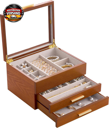 Schmuckkästchen holz mit - schmuckkästchen,