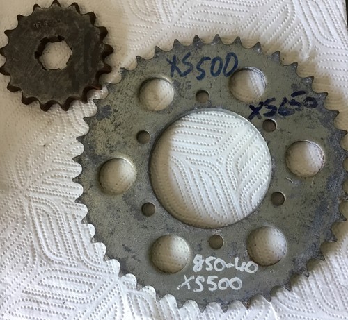 Yamaha xs500 xs650 jt - xs500, (spoked)