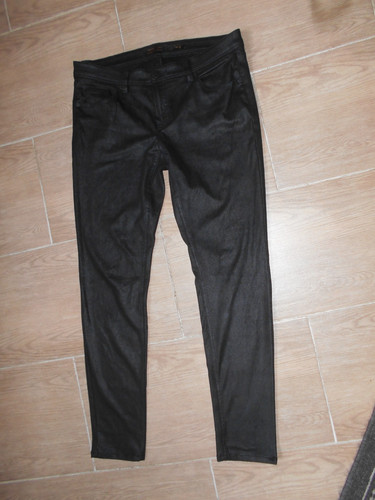 Damen hose lederimitat - hose,