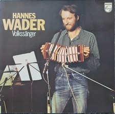 HANNES WADER VOLKSSÄNGER 1975 PHILIPS GATEFOLD 6305 254 VINYL LP SCHALLPLATTE