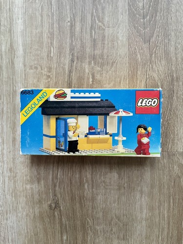 Lego town 6683 burger stand - lego,
