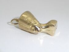 8K Gold 333 Gelbgold Nofretete Anhänger für Halskette 8702