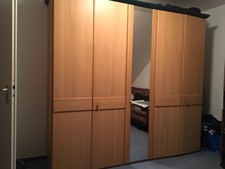 5türiger Kleiderschrank, Erle massiv
