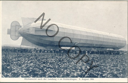 Foto karte zeppelin - foto, pk