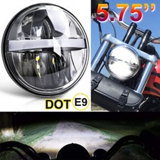 Motorrad 5.75'' LED Haupt Scheinwerfer 5-3/4 Zoll Hi/Lo Projektion for Sportster
