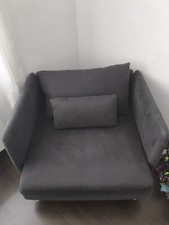 Ikea SÖDERHAMN Sessel, Fridtuna dunkelgrau