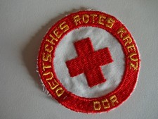 DDR Medaille " deutsches Rotes Kreuz " Aufnäher - ca 67 mm Durchmesser