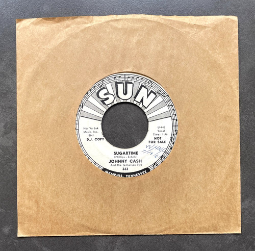 Johnny cash sugartime - 7",
