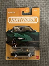 Matchbox Mazda MX-5 Miata Ca 1:64 Grün Diecast Modellauto Roadster