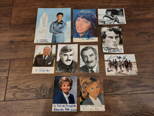 10x Autogrammkarten, deutsche