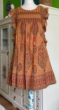 Derhy Boho Kleid L Baumwolle