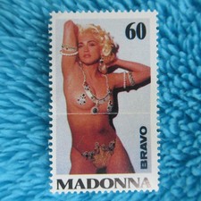 MADONNA  Briefmarke   Stamp    BRAVO