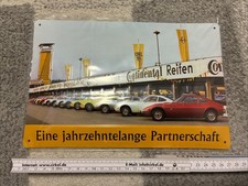 Blechschild Opel GT /
