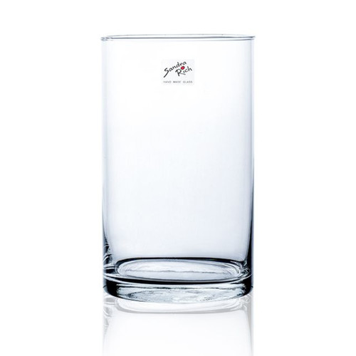 Glasvase dekoglas cyli - glasvase,,