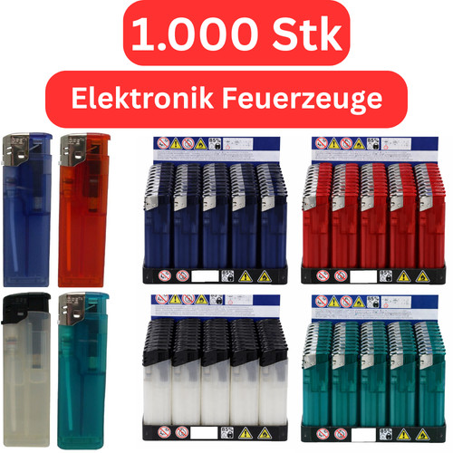 Feuerzeuge elektronisch 1000 - feuerzeuge,