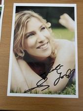 Laura WILDE - dt. Schlagersängerin, Original-Autogramm auf 13x18 ca Foto sexy