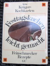Arne Krüger´s Kochkarten / Rezepte / + Sanella Backrezepte+ versch.Karten