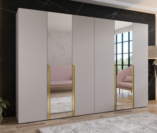 Kleiderschrank mila 300 cm - kleiderschrank,