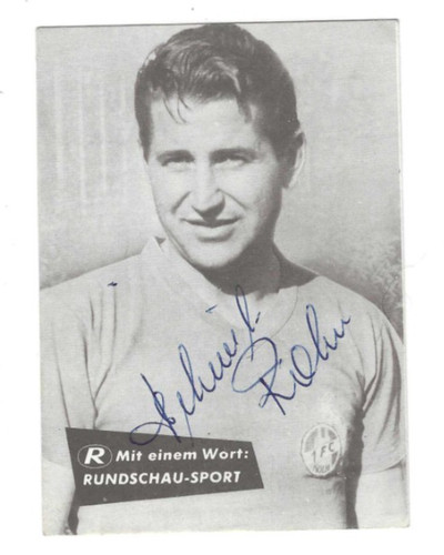 Fußball helmut rahn - -, +