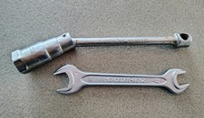 Mercedes HAZET 767 Zündkerzenschlüssel 5810867 + Maulschlüssel 13/17