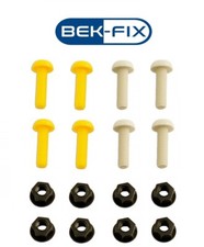 Weiß & Gelb Kunststoff