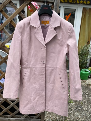 Damen glattleder mantel - damen, gr.m