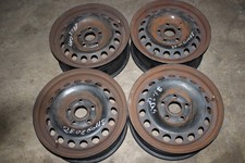 4x Felgen 15Zoll Stahlfelgen Satz 6Jx15 ET47 / 1K0601027C VW Golf 5 1K1 Bj,04