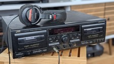 JVC TD-W718 Doppel-Cassette-Deck Mit Automatischem Rücklauf