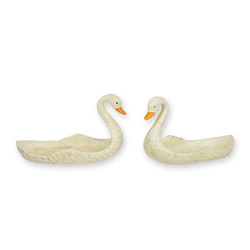 Schwan paar eisen - eisen, rustikal