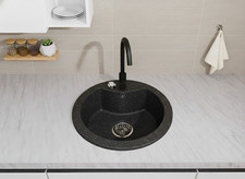 Granitspüle Vela –rund Ø