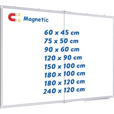 Aluminium Whiteboard 120x90 cm