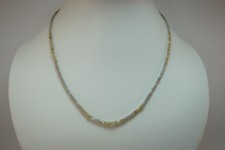 Diamond Faceted Grey Yellow