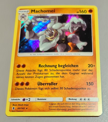 Machomei 145 rare holo - machomei,