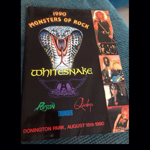 Monsters rock programmheft - of,