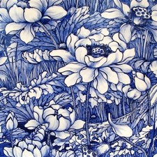 20 Servietten Porcelain Blumen