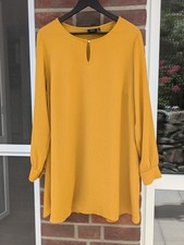 Kleid zizzi gelb senf - senf, 42/44