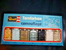 REVELL HUMBROL Tarnfarben-Set Matt Camouflage  Komplett unbenutzt in OVP