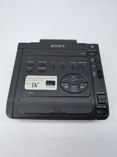Sony d300e minidv video - sony, gv-d300e