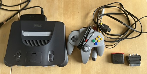 Nintendo n64 konsole - n64,