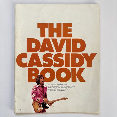 The david cassidy book 1973 - the,