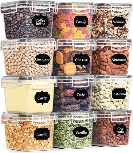 Storage jars with - storage, lids