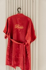 BRIDE--Braut---Morgenmantel--r