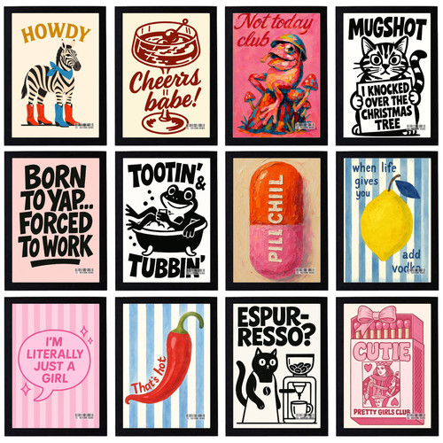 Vintage lustiges poster retro - lustiges,