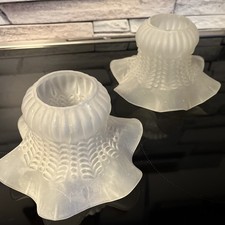 Alte kleine opalglasschirme - alte,